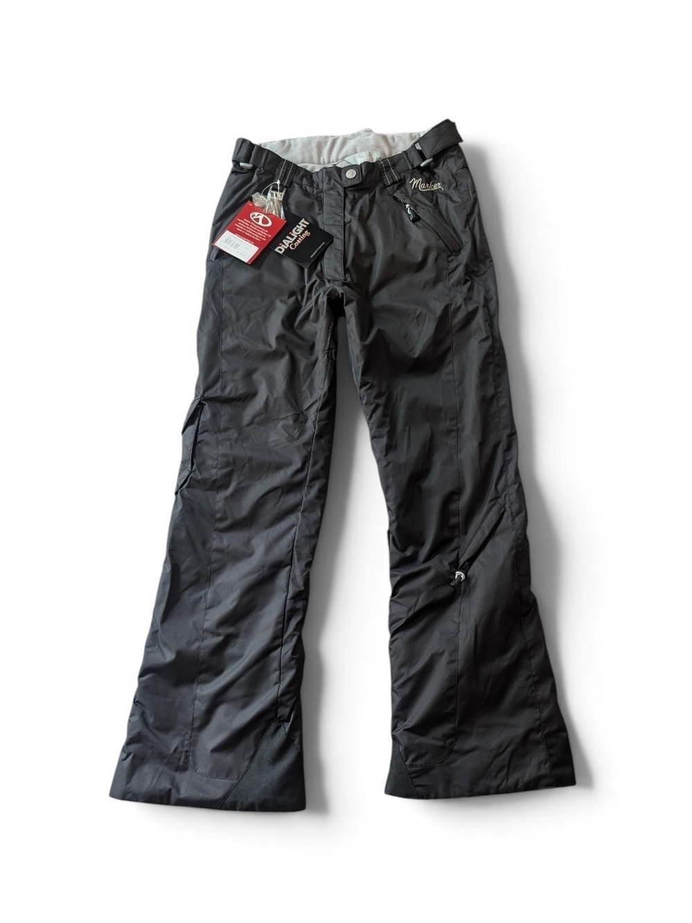 NWT Marker LTD Women's Black Insulated Ski Pants Size 6 (Dialight Coating)
